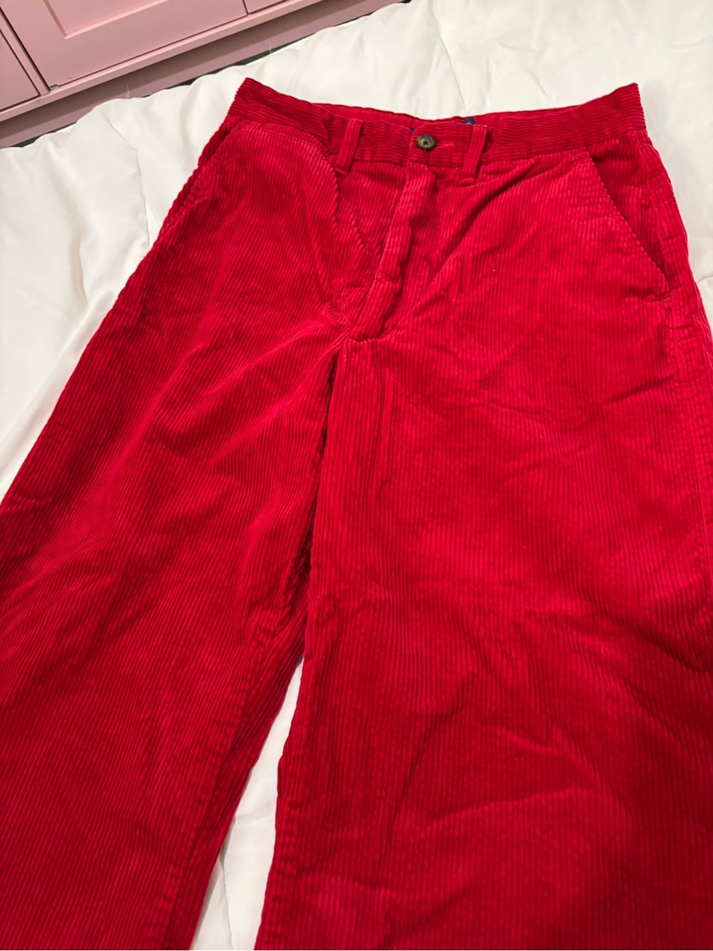 Polo Ralph Lauren Red Corduroy Pants - Picture 2 of 4